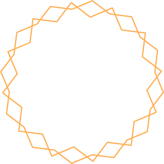 Orange Circle Design
